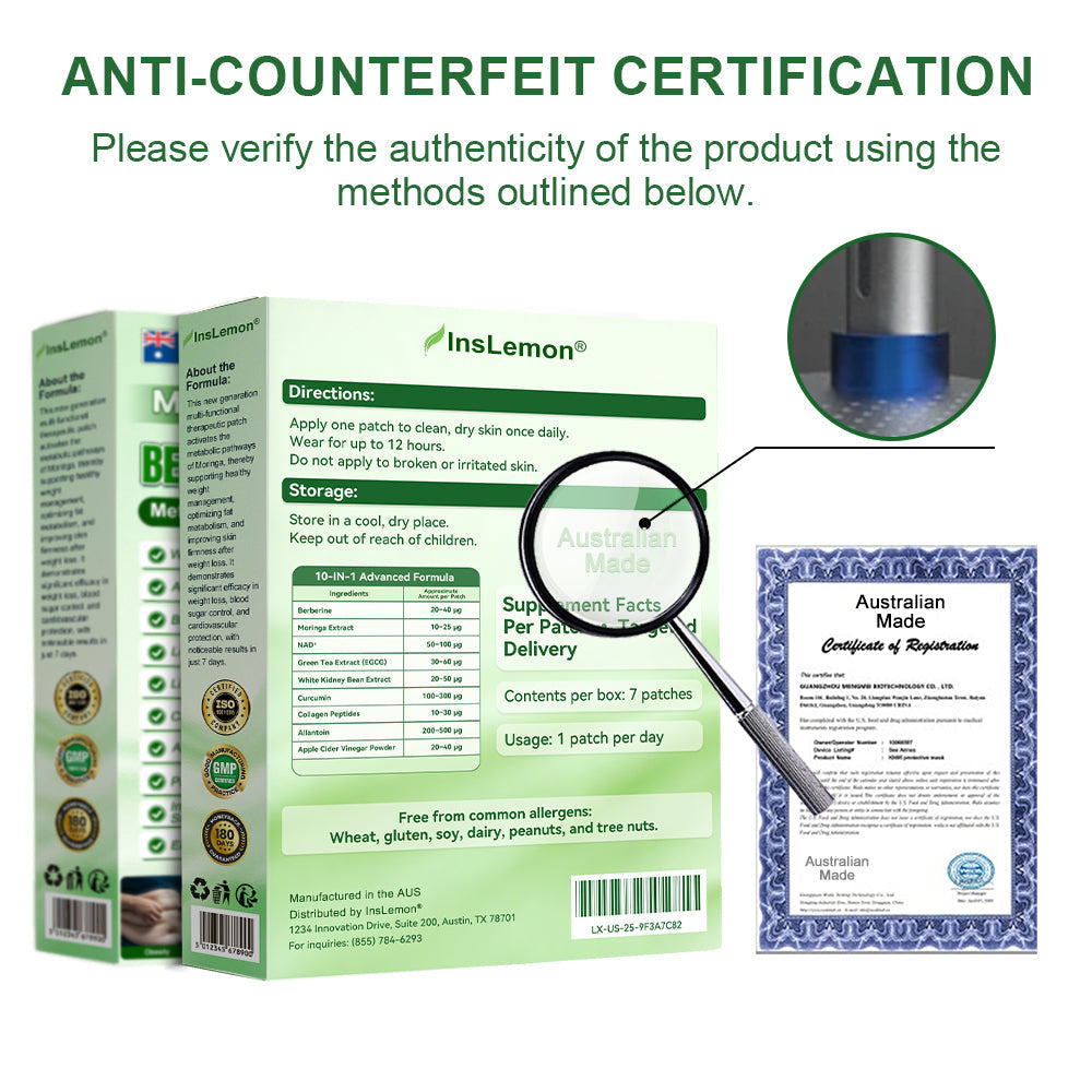 🍀🍀𝐈𝐧𝐬𝐋𝐞𝐦𝐨𝐧® 𝗠𝗼𝗿𝗶𝗻𝗴𝗮 × 𝗕𝗲𝗿𝗯𝗲𝗿𝗶𝗻𝗲 × 𝗔𝗠𝗣𝗞 𝟭𝟬-𝗶𝗻-𝟭 𝗠𝗲𝘁𝗮𝗯𝗼𝗹𝗶𝗰 𝗦𝘂𝗽𝗽𝗼𝗿𝘁 𝗡𝗮𝗻𝗼 𝗠𝗶𝗰𝗿𝗼𝗻𝗲𝗲𝗱𝗹𝗲 𝗣𝗮𝘁𝗰𝗵 (𝐉𝐮𝐬𝐭 𝐨𝐧𝐜𝐞 𝐚 𝐝𝐚𝐲, 𝐯𝐢𝐬𝐢𝐛𝐥𝐞 𝐜𝐡𝐚𝐧𝐠𝐞𝐬 𝐢𝐧 𝟕 𝐝𝐚𝐲𝐬） ✅ 𝐅𝐨𝐫 𝐨𝐛𝐞𝐬𝐢𝐭𝐲, 🅛🅞🅞🅢🅔 🅢🅚🅘🅝,𝐝𝐢𝐚𝐛𝐞𝐭𝐞𝐬, 𝐬𝐥𝐞𝐞𝐩 𝐚𝐩𝐧𝐞𝐚, 𝐣𝐨𝐢𝐧𝐭 𝐢𝐬𝐬𝐮𝐞𝐬, 𝐚𝐧𝐝 𝐦𝐨𝐫𝐞💜