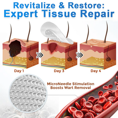 🎉𝑯𝒊𝒔𝒌𝒊𝒏® 2-in-1 Microneedle & Hydrocolloid Patch | Removes raised moles, acne, flat warts, and skin tags | Helps improve wrinkles, scars, and blemishes | Invisible patches for face and body